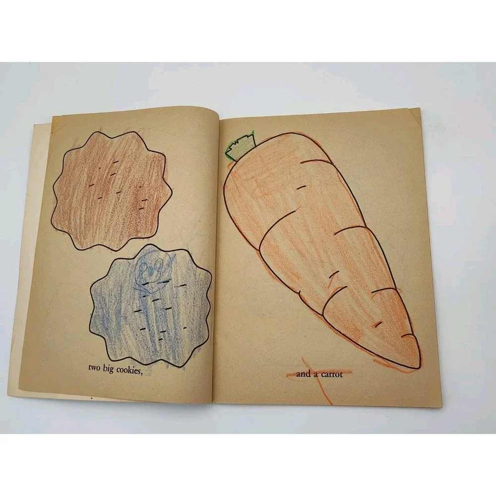 MR. SNOWMAN VTG Coloring Book Christmas 1982‎ Whitman collectible SEE